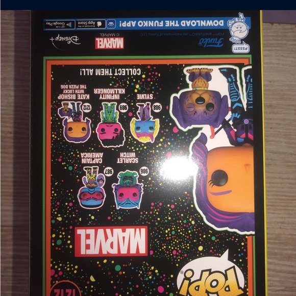 Kate bishop funko pop blacklight #1212 - Picture 4 of 6